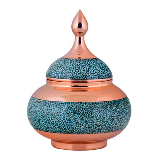 قندان فیروزه کوبی کد mf-4