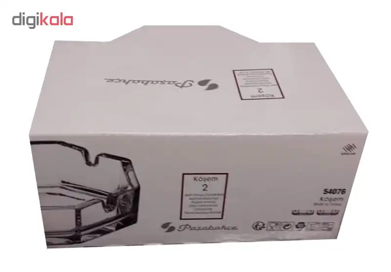 زیرسیگاری پاشاباغچه مدل کوشم 54076 بسته دو عددی