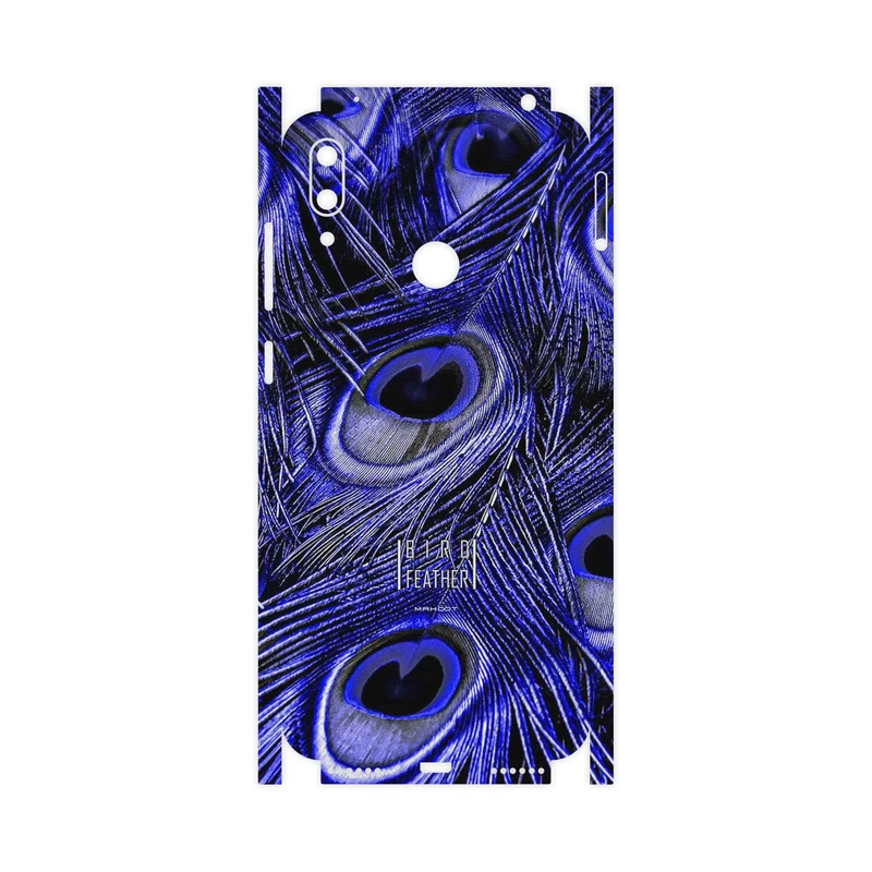 برچسب پوششی ماهوت مدل Purple Feather-FullSkin مناسب برای گوشی موبایل هوآوی Y7 Prime 2019