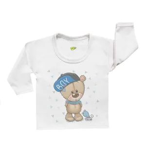 تی شرت آستین بلند نوزادی کارانس مدل TLB-3180