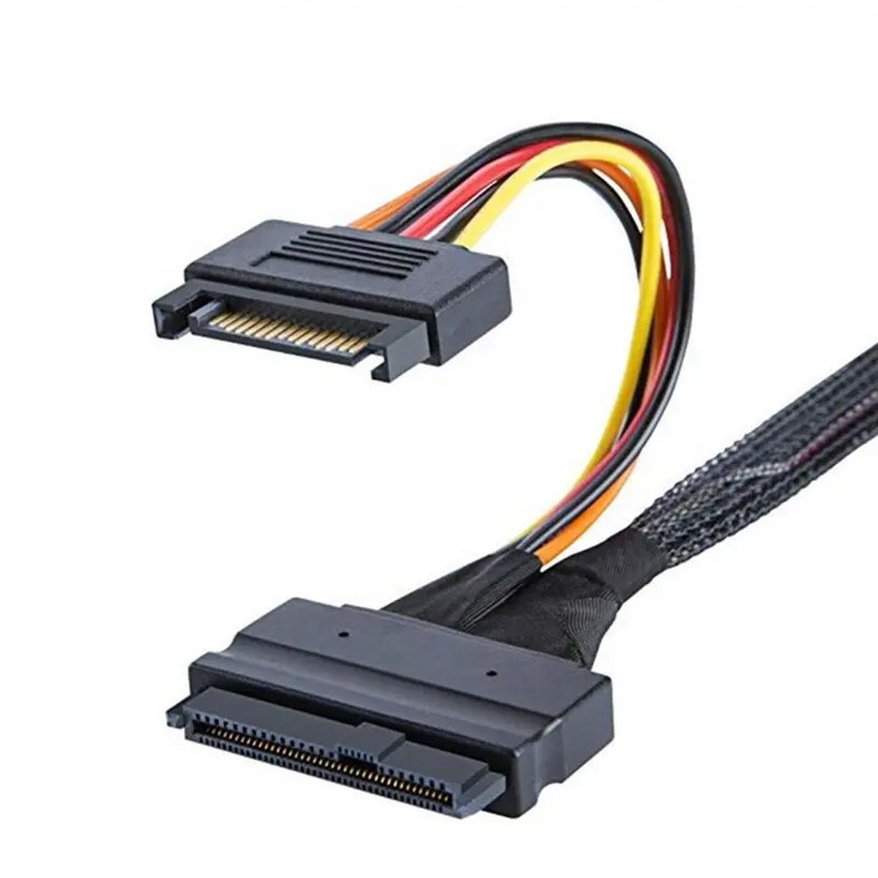 کابل تبدیل SFF-8654 4i به SFF-8639 U.2 NVMe / SATA اسمارطور مدل SM65
