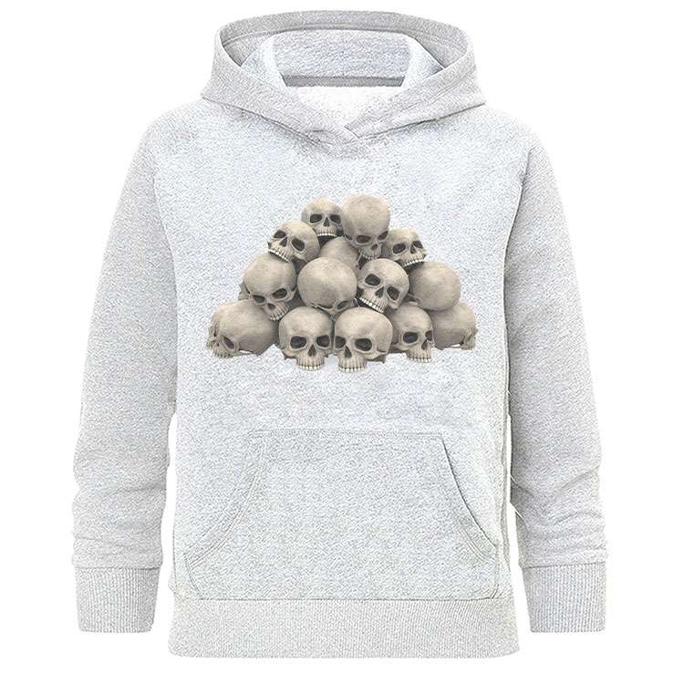 هودی زنانه طرح اسکلت مدل Z697