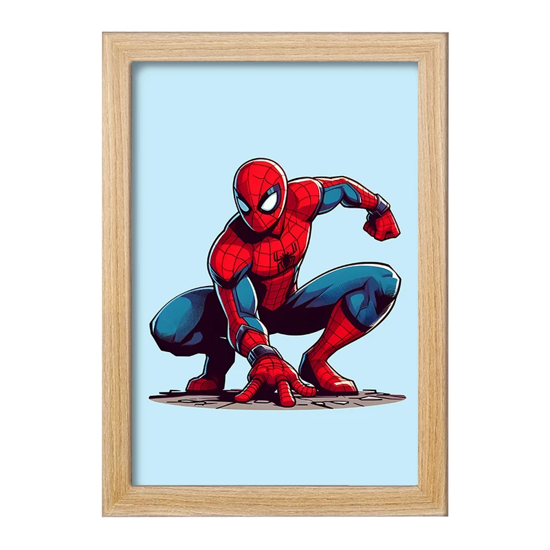 تابلو خندالو مدل مرد عنکبوتی (Spider Man) کد F7613