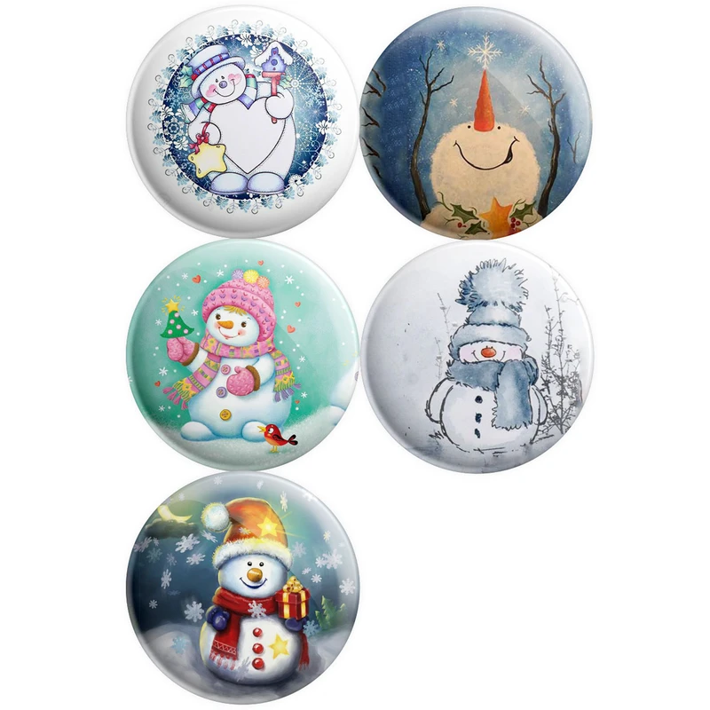 پیکسل پرمانه طرح snowman کد pmg5.9043 مجموعه 5 عددی