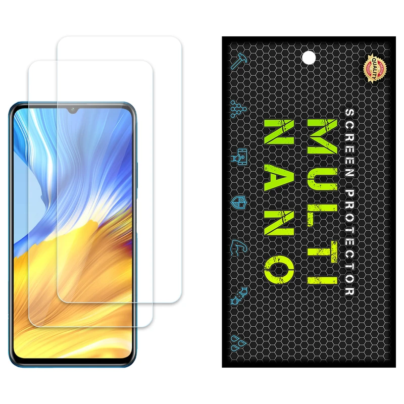 محافظ صفحه نمایش مولتی نانو مدل X-S2N مناسب برای گوشی موبایل آنر X30 Max بسته دو عددی