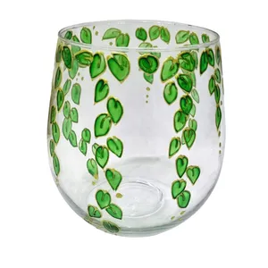 گلدان شیشه ای طرح پیچک