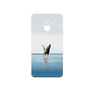 MAHOOT Collage of Sea Trash Cover Sticker for Samsung Galaxy A8 2018