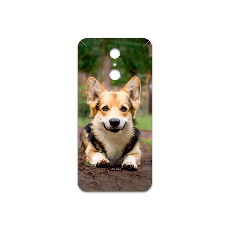 برچسب پوششی ماهوت مدل Dog-2 مناسب برای گوشی موبایل ال جی Q7