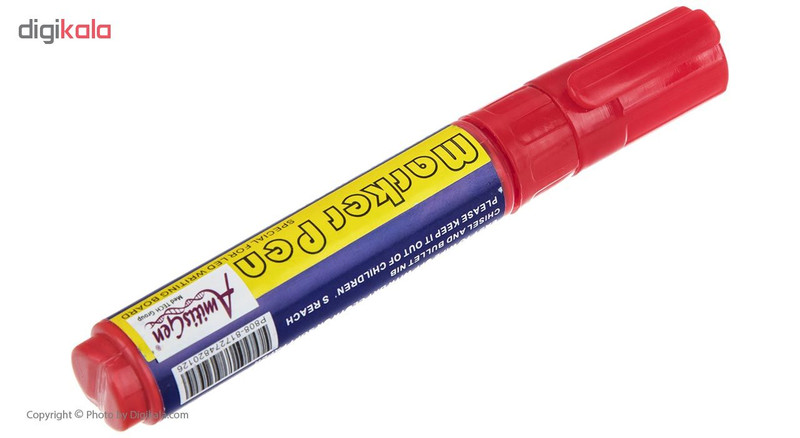 ماژیک مخصوص تابلو ال ای دی مدل HQP808 بسته 6 عددی