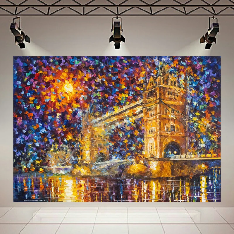 تابلو شاسی طرح نقاشی پل اثر لئونید افرموف کد AR31435