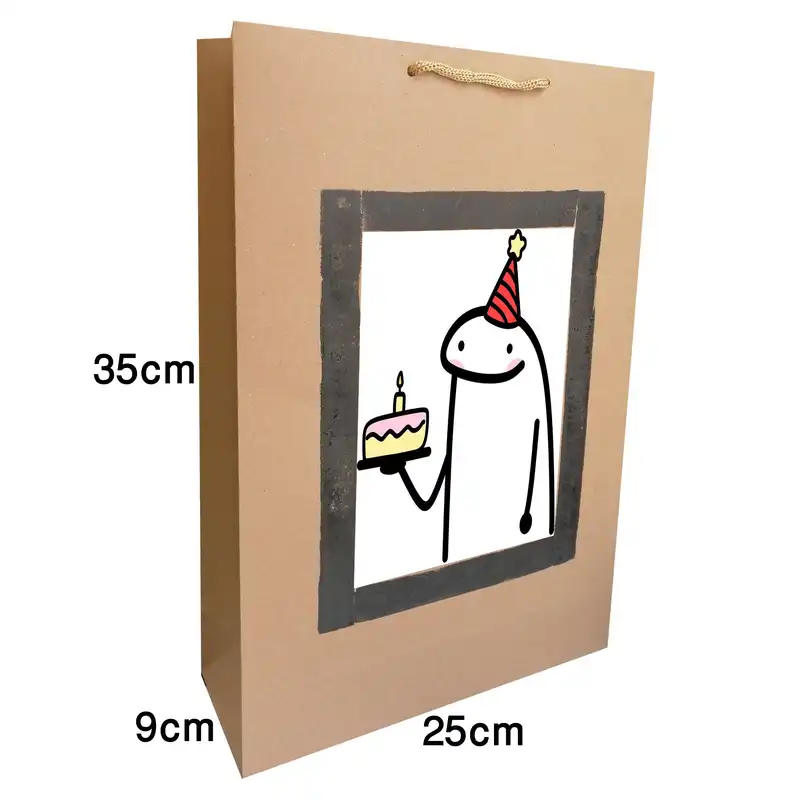 پاکت هدیه مدل شمع و کیک