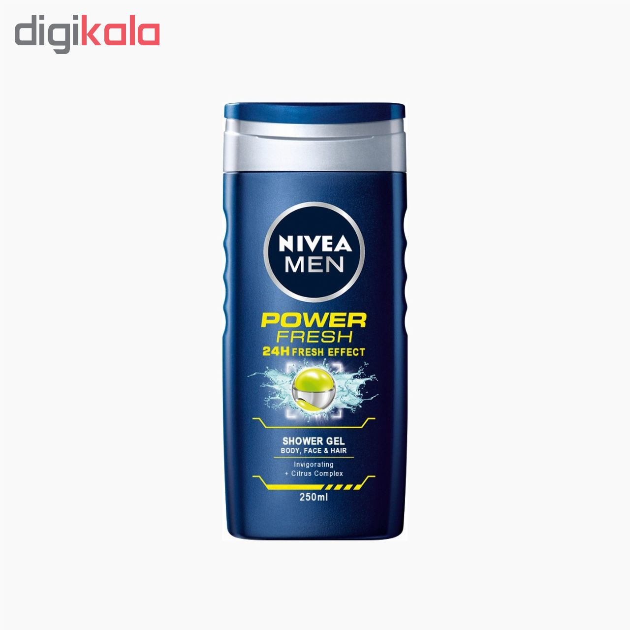 شامپو سر و بدن مردانه نیوا مدل Power Fresh حجم 250 میلی لیتر