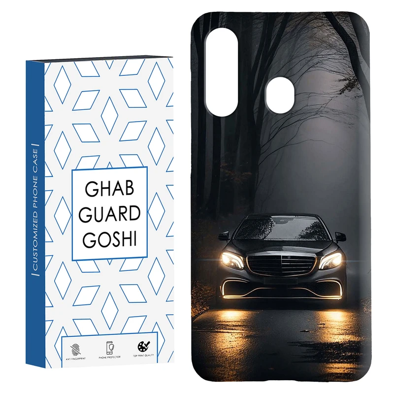 کاور قاب گارد گوشی طرح ماشین بنز کد Dimo-093 مناسب برای گوشی موبایل سامسونگ Galaxy A60 / M40