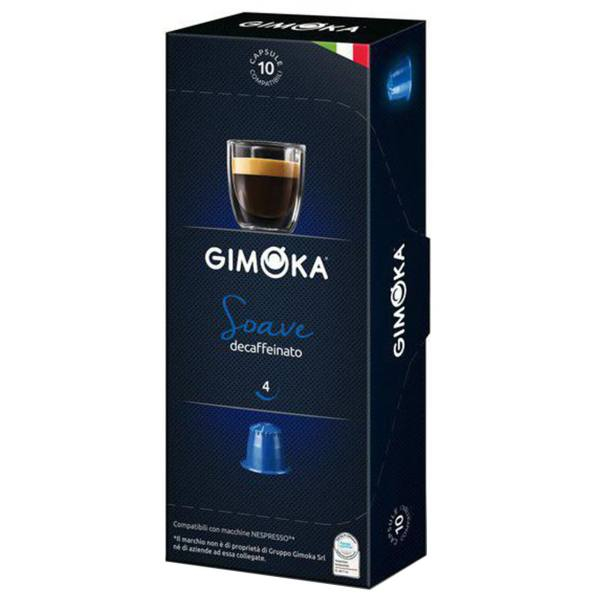 کپسول قهوه جیموکا مدل Gimoka Soave Decaffeinato