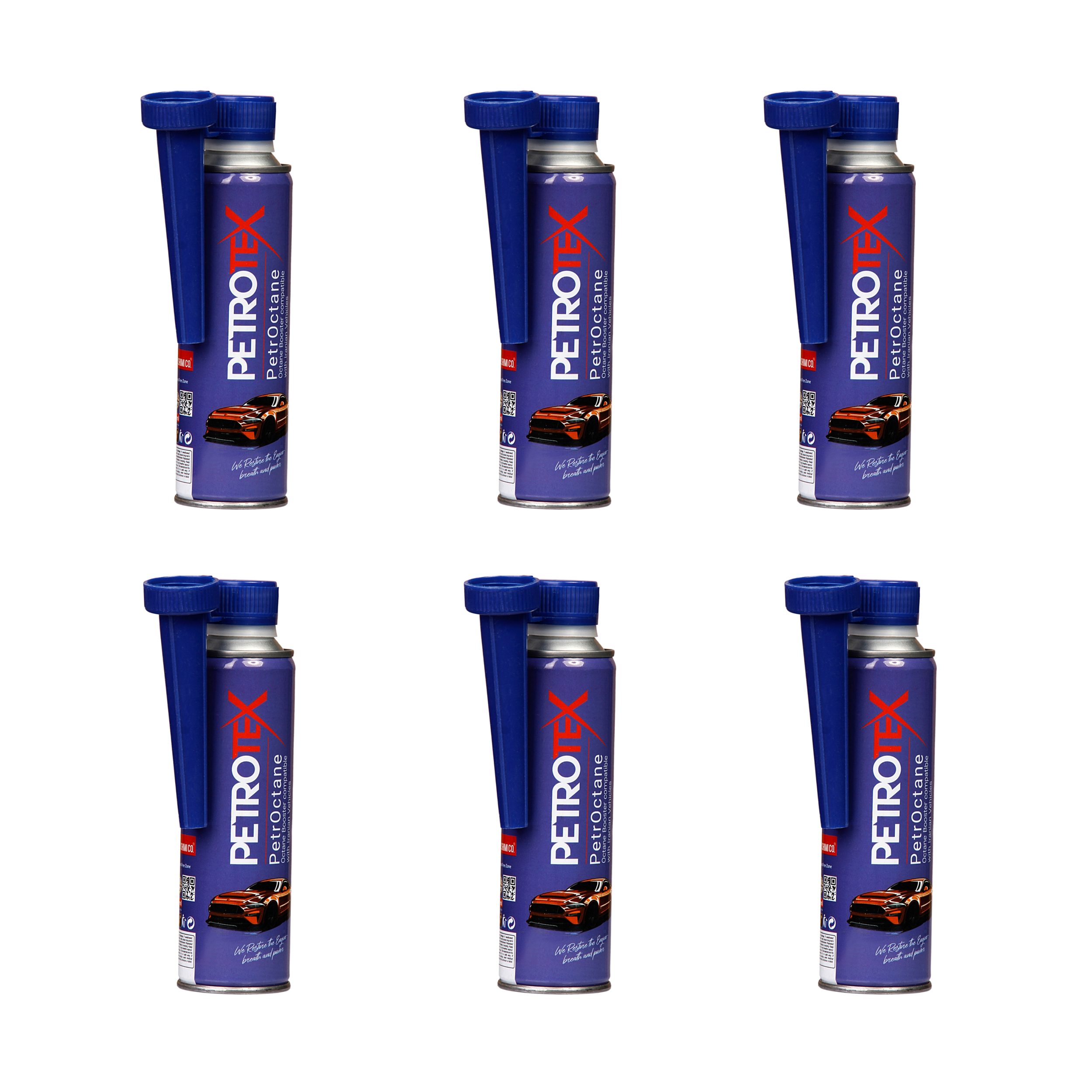 مکمل سوخت پتروتکس مدل PetrOctane حجم 300میلی لیتر - بسته 6 عددی