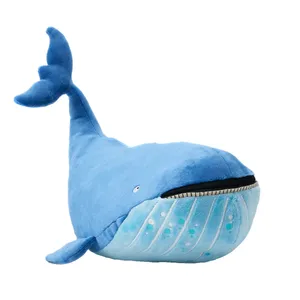 عروسک طرح نهنگ مدل Kohls Care Whale کد SZ2/72 طول 30 سانتی‌متر