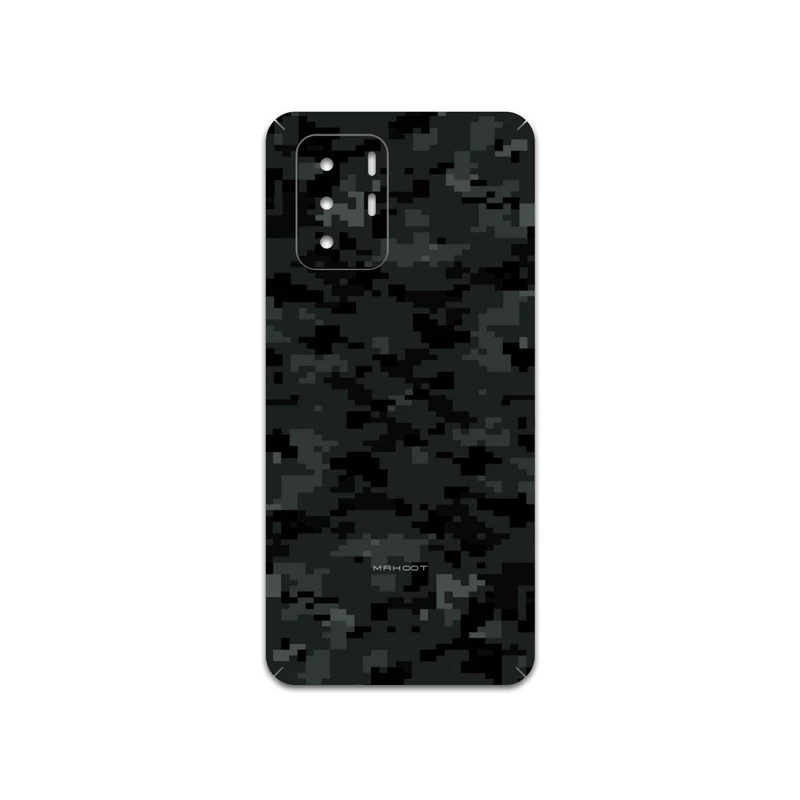 برچسب پوششی ماهوت مدل Night-Army-Pixel مناسب برای گوشی موبایل شیائومی Redmi Note 10 Pro (China)