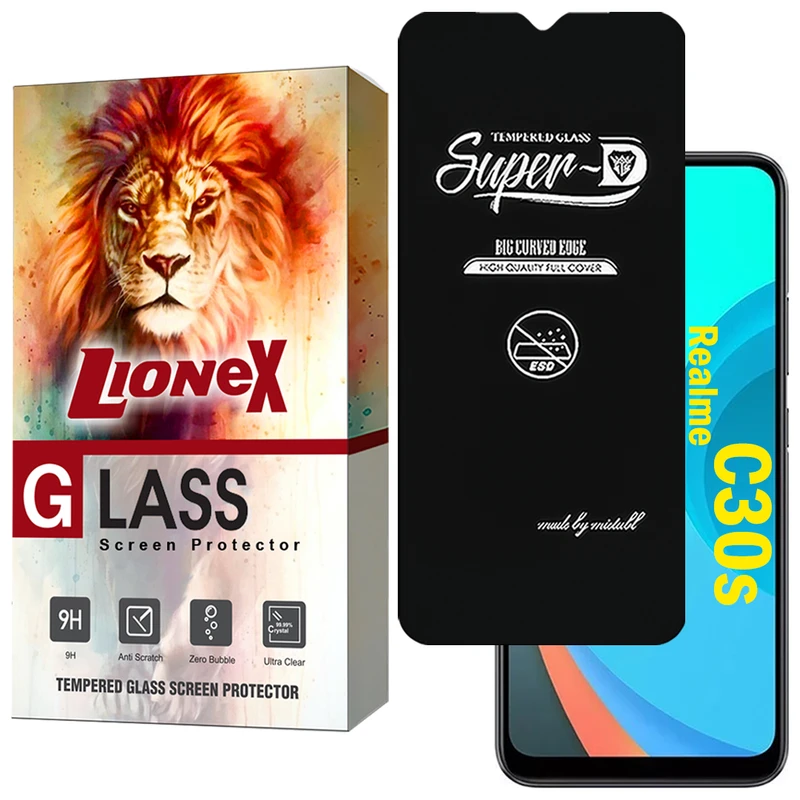 محافظ صفحه نمایش لایونکس مدل SUPERDNL مناسب برای گوشی موبایل ریلمی C30s