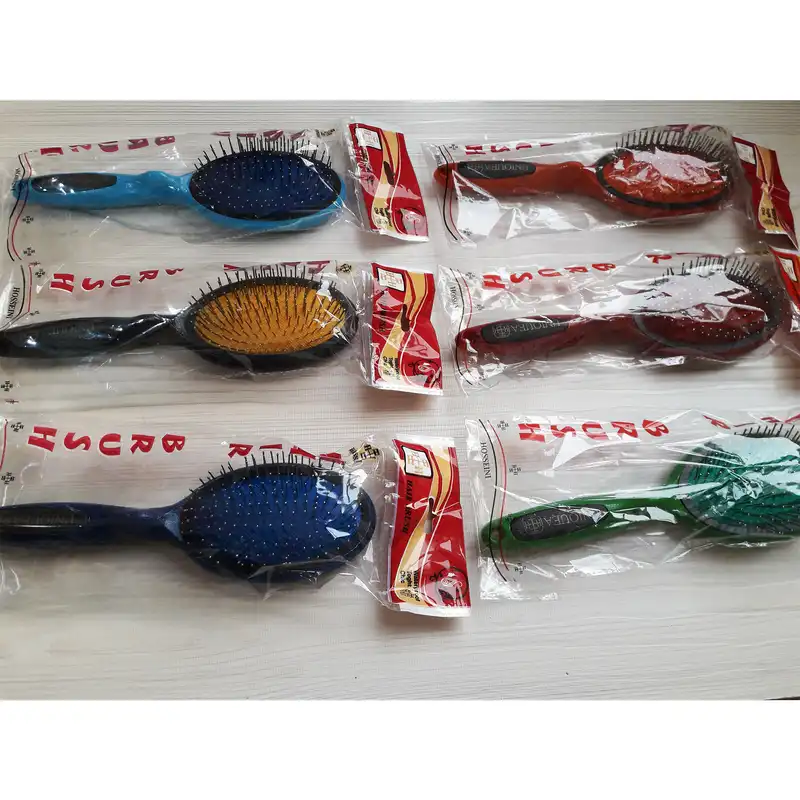 برس مو یونیکا طرح الوان بسته 6 عددی