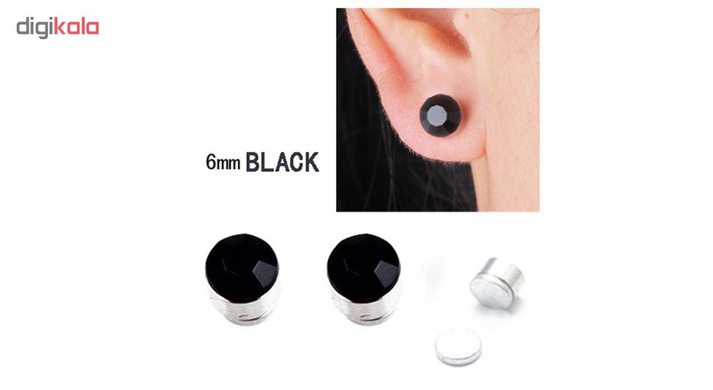 گوشواره مغناطیسی مدل Black 325