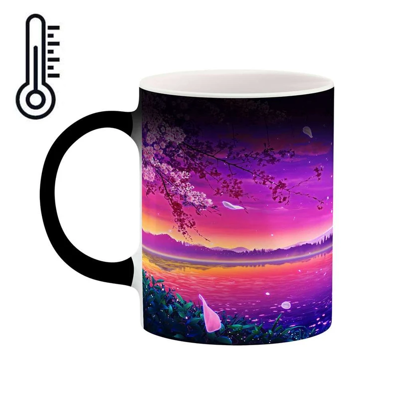 ماگ حرارتی کاکتی مدل انیمه کد mgh17142