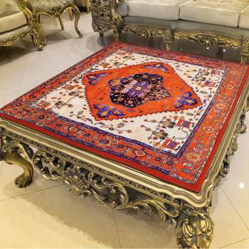 رومیزی طرح هریس کد KN-RHe100SQ