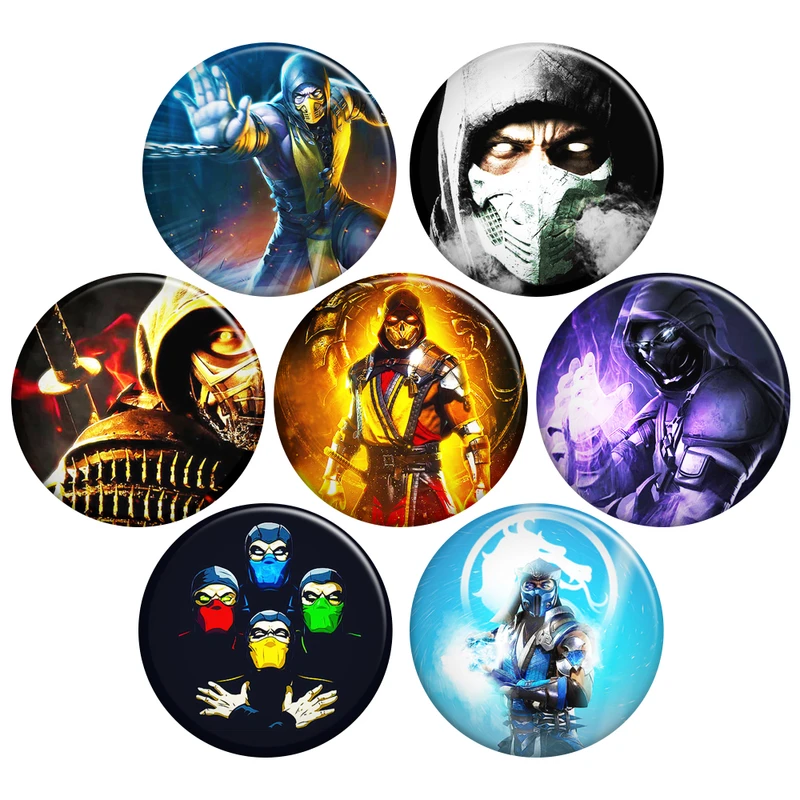 پیکسل گالری باجو طرح مورتال کمبت کد mortal kombat 14 مجموعه 7 عددی