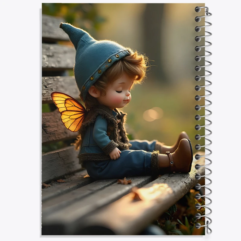 دفتر ژورنال نویسی 50 برگ خندالو مدل نقطه ای طرح پسر کیوت کد F6119