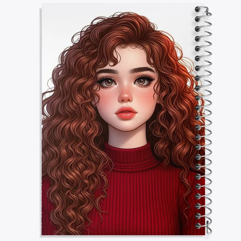 دفتر لیست خرید 50 برگ خندالو طرح دخترانه کد N2037