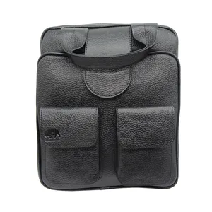 کیف رودوشی مردانه بایسن چرم مدل BN128