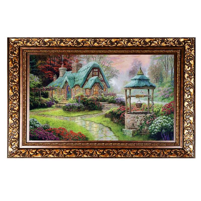 تابلو فرش ماشینی طرح منظره مدل 78