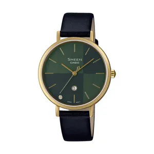 ساعت مچی عقربه ای زنانه کاسیو مدل SHE-4547GL-3AUDF