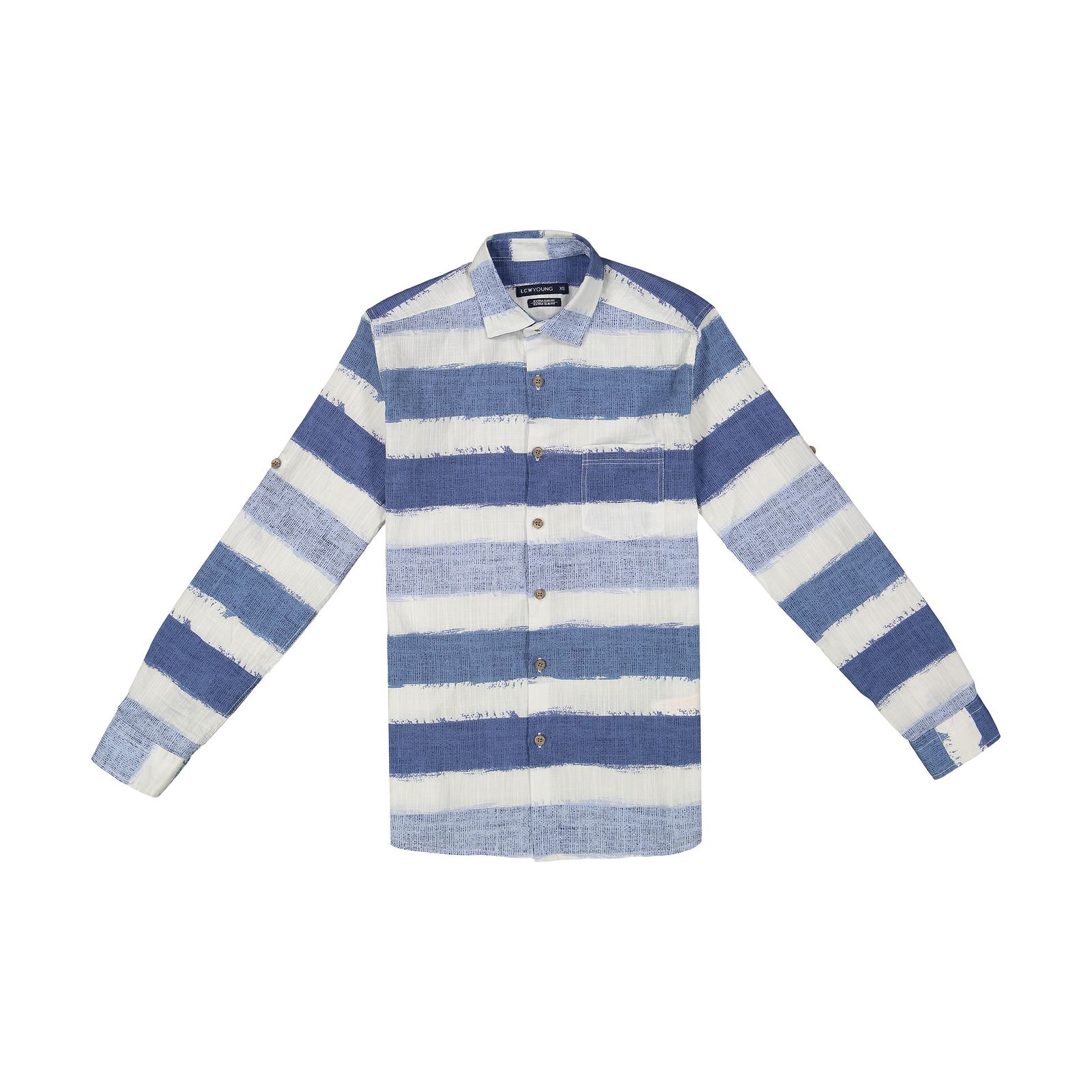 پیراهن پسرانه ال سی وایکیکی مدل 8S2556Z8-BLUE -  - 1