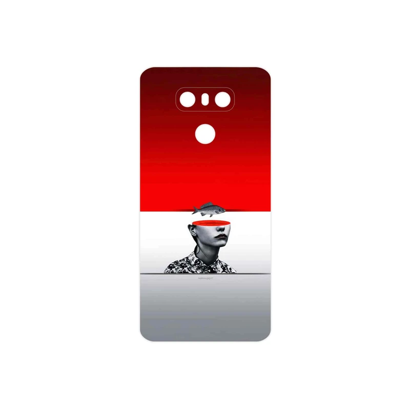 برچسب پوششی ماهوت مدل Collage of surreal Portrait of Women 1 مناسب برای گوشی موبایل ال جی G6