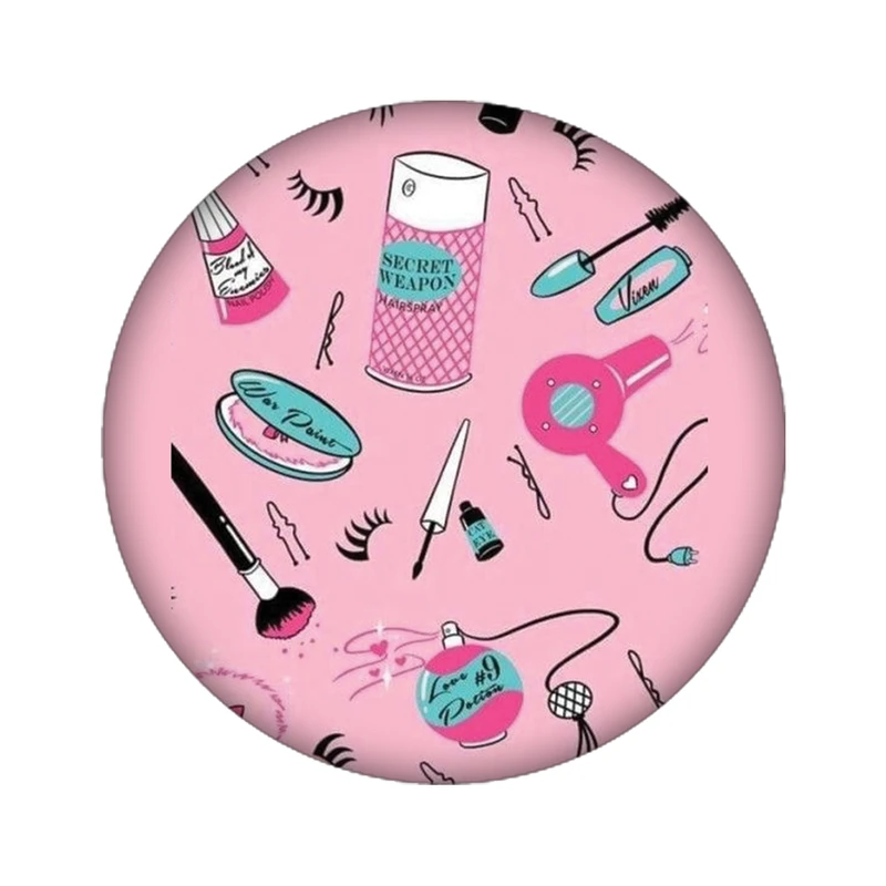 استیکر تزئینی موبایل مدل لوازم آرایش کد 3283