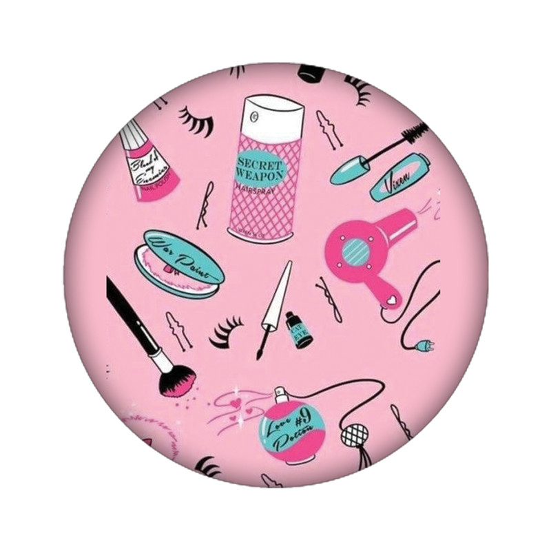 استیکر تزئینی موبایل مدل لوازم آرایش کد 3283