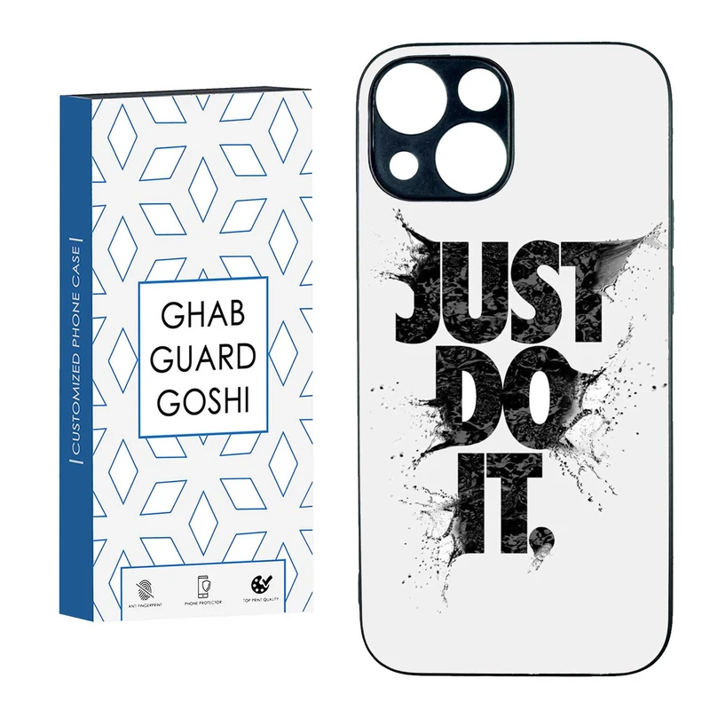 کاور قاب گارد گوشی طرح just do it کد TPU-107 مناسب برای گوشی موبایل اپل IPHONE 13 MINI 