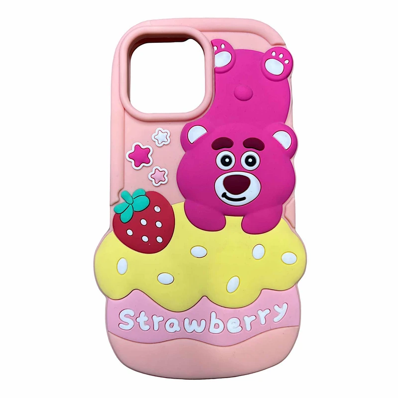 کاور مدل سیلیکونی عروسکی مناسب برای گوشی موبایل اپل iPhone 13 Pro Max