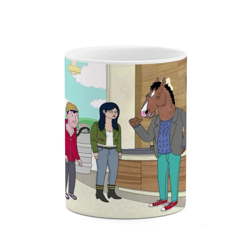 ماگ کاکتی مدل کارتون BoJack Horseman کد mgh22328
