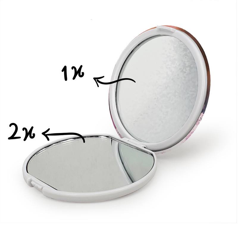 آینه جیبی خندالو طرح پیکاچو انیمه پوکمون مدل تاشو کد 17399