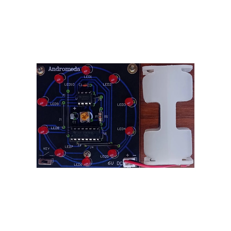 کیت آموزشی مدل چرخ و فلک الکترونیک کد CE - KV03D