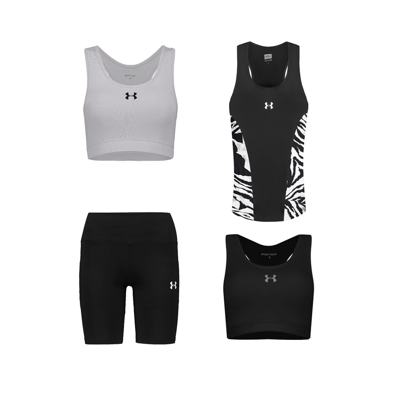 ست چهار تکه لباس ورزشی زنانه مدل 1801-1801-8101-69