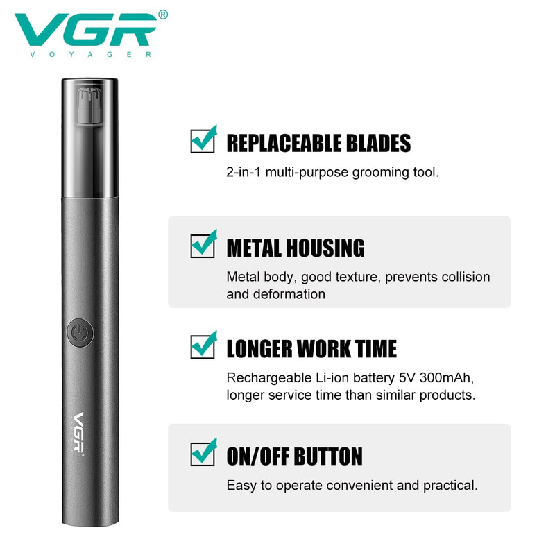 موزن گوش و بینی و خط زن وی جی ار مدل V615