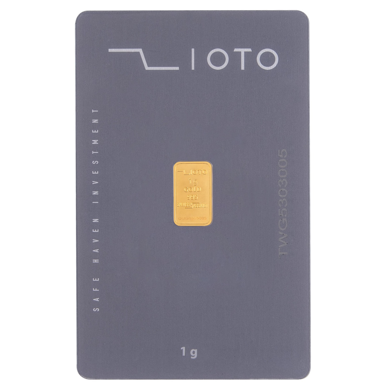 شمش طلا 24 عیار زیوتو مدل Au-p1 بسته 10 عددی