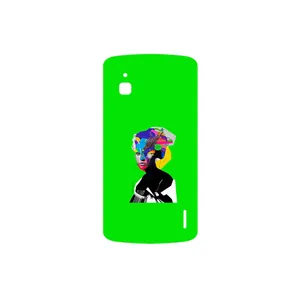 MAHOOT Collage of Women Portrait 3 Cover Sticker for Google Nexus 4