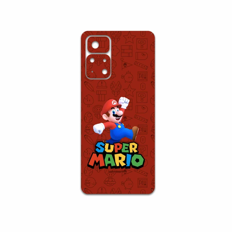 برچسب پوششی ماهوت مدل Super-Mario-Game مناسب برای گوشی موبایل شیائومی Poco M4 Pro 5G