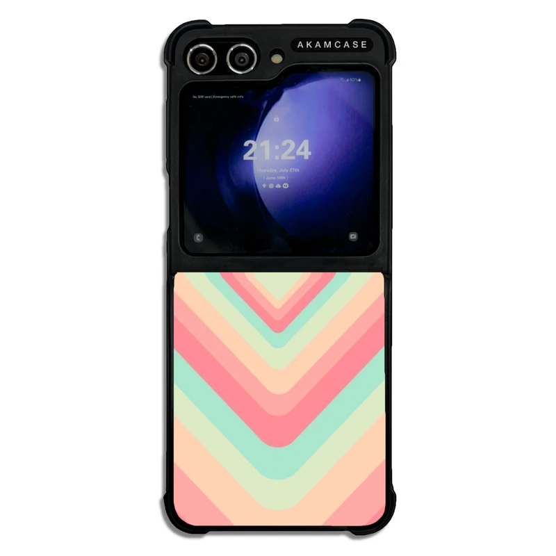 کاور آکام مدل AMCWSGZFLIP5-HEART25 مناسب برای گوشی موبایل سامسونگ Galaxy Z Flip 5