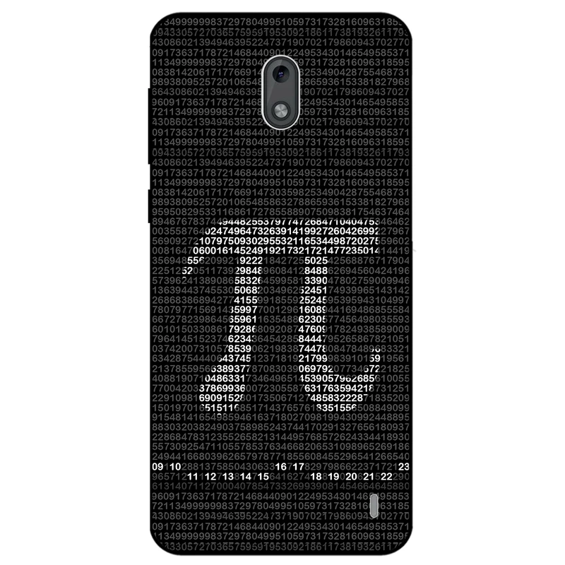 کاور مگافون طرح عدد پی مدل 7240 مناسب برای گوشی موبایل نوکیا 1
