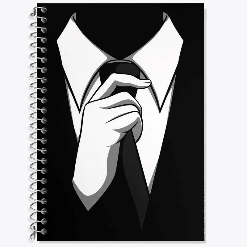 دفتر زبان 50 برگ خندالو مدل سه خط طرح سریال آشنایی با مادر How I Met Your Mother کد 13792