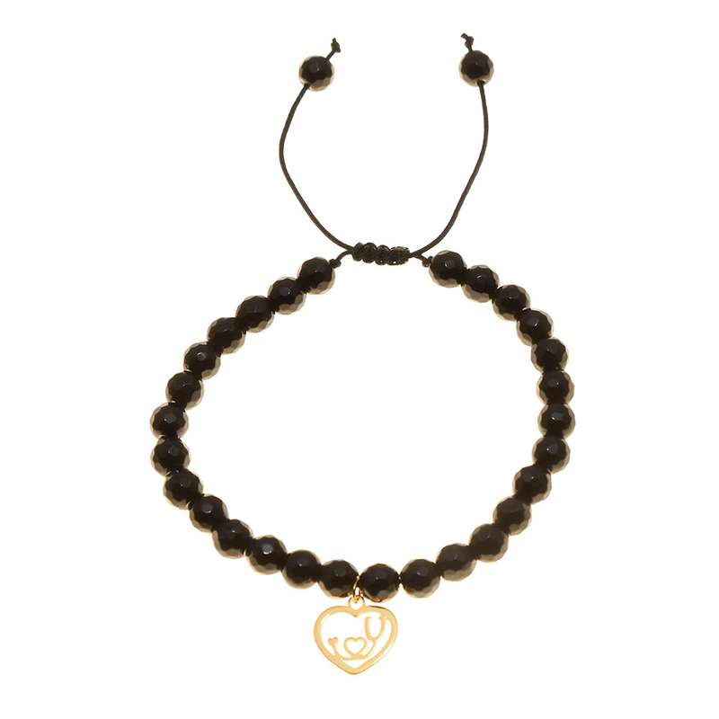 دستبند دخترانه دلنار گالری مدل گوشی پزشکی